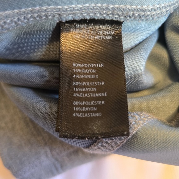 Kenneth Cole The Terry Jogger Active Shorts Mens Small S 8" Heather Blue pockets - Picture 8 of 8